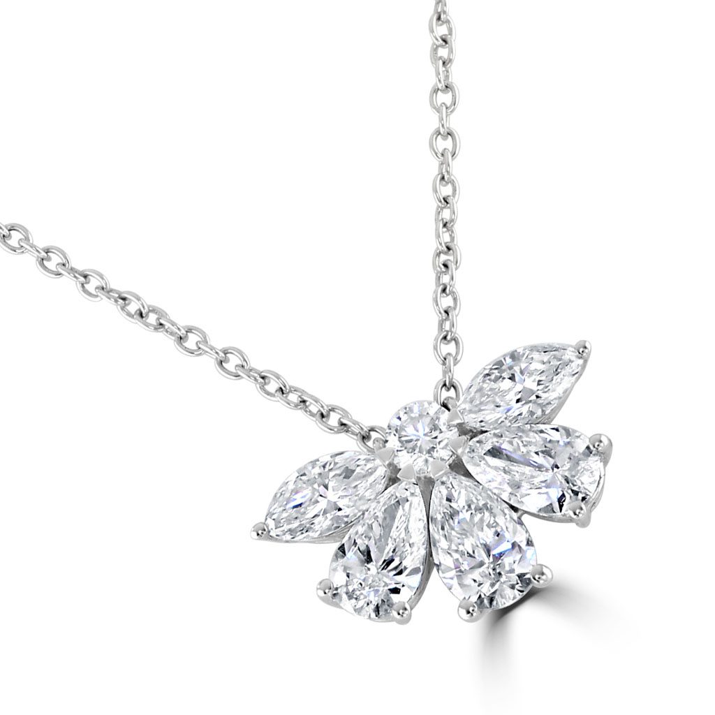 White Gold Diamond Pendant