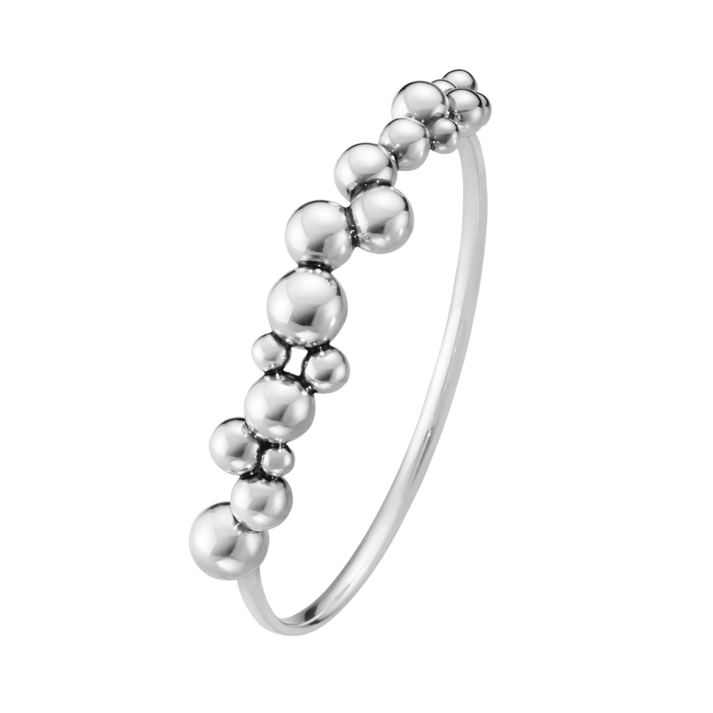 Moonlight Grapes Sterling Silver Bangle