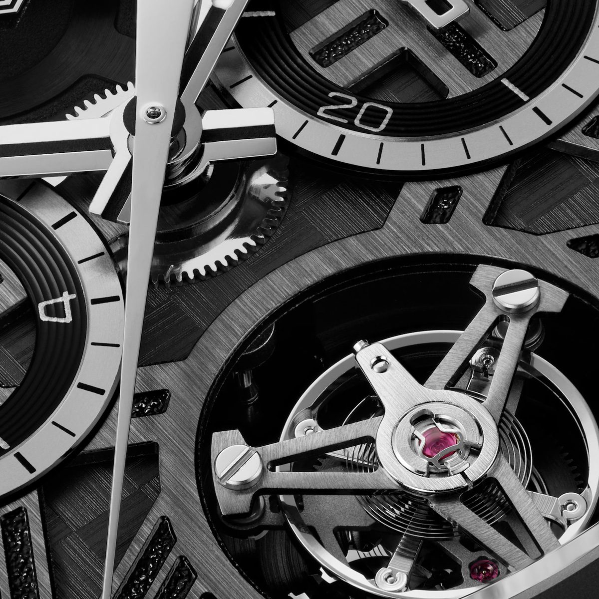 Carrera Chronograph Tourbillon Extreme Sport 44mm Automatic Watch