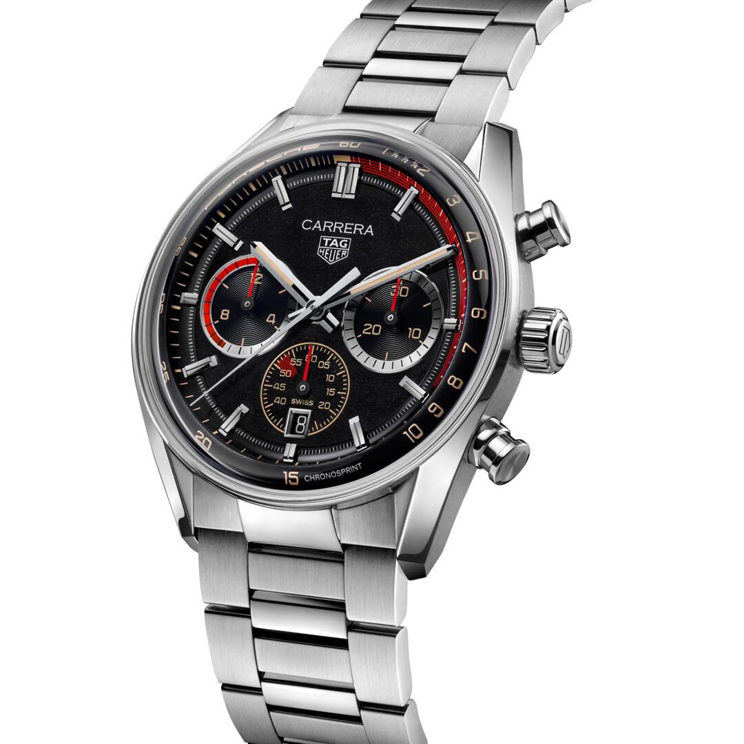 Carrera Chronosprint x Porsche Rallye Automatic 42mm Watch