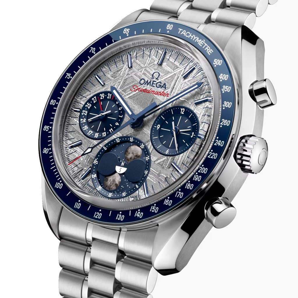 Speedmaster Meteorite Moonphase 43mm Steel Watch