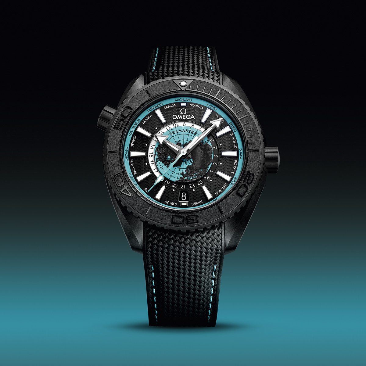 Seamaster Planet Ocean Worldtimer 45.5mm Watch