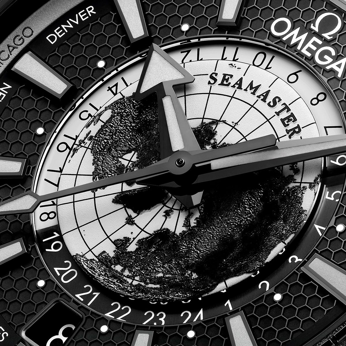 Seamaster Planet Ocean Worldtimer 45.5mm Watch