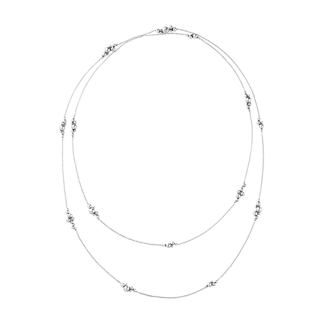 Moonlight Grapes Sterling Silver Sautoir