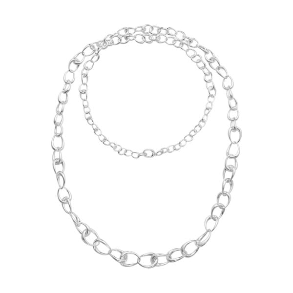 Offspring Silver Link Necklace
