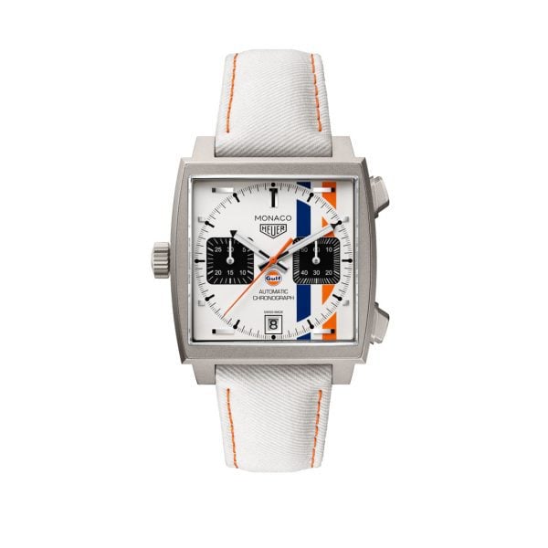 TAG Heuer Monaco Chronograph x Gulf 39mm Watch