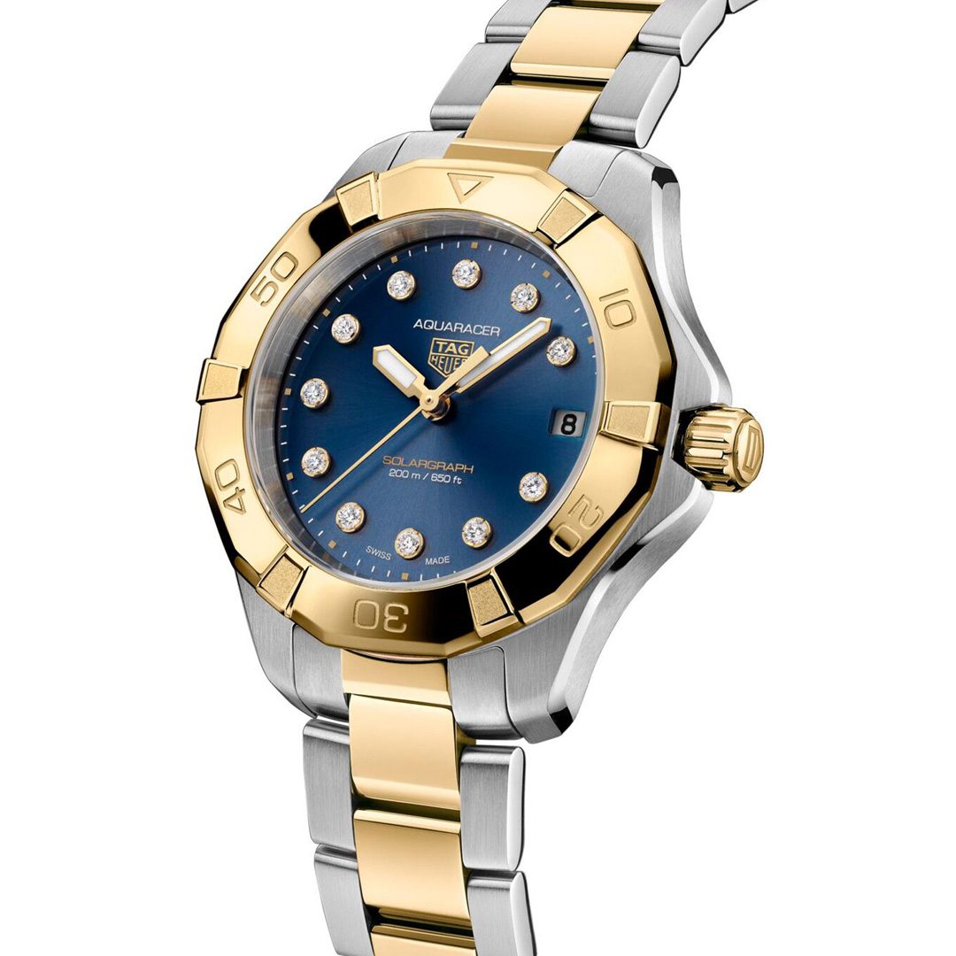 TAG Heuer Aquaracer Professional 200 Solargraph 34mm Watch