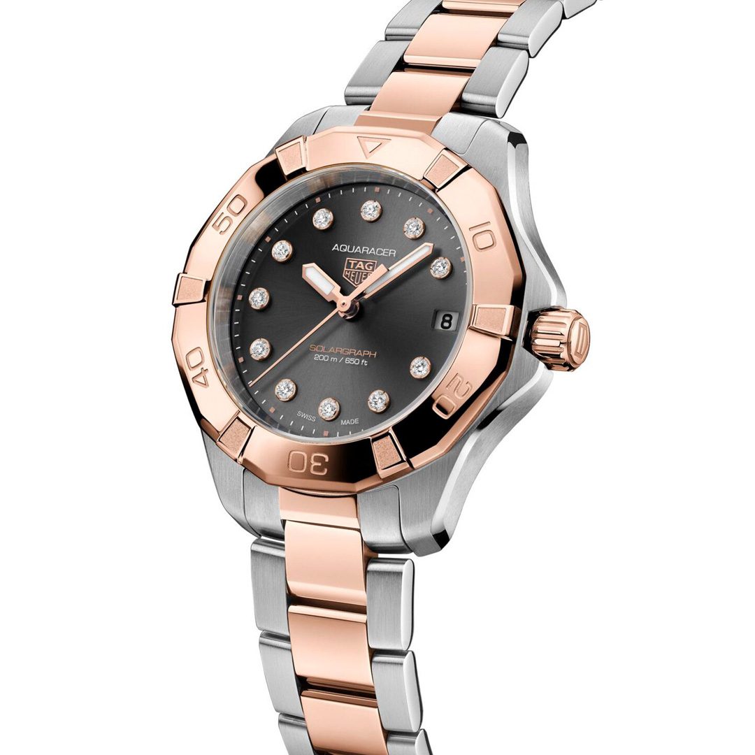 TAG Heuer Aquaracer Professional 200 Solargraph 34mm Watch