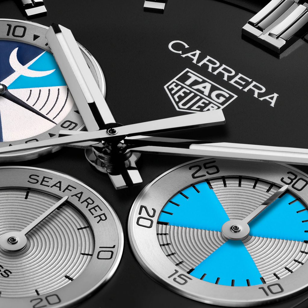 TAG Heuer Carrera Chronograph Seafarer x Hodinkee Automatic 42mm Watch