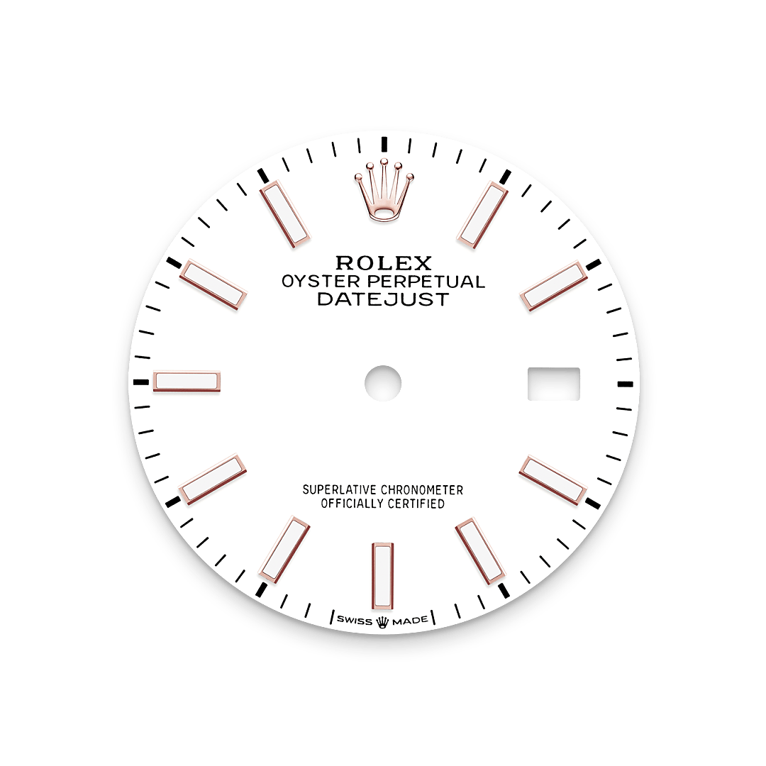 White dial