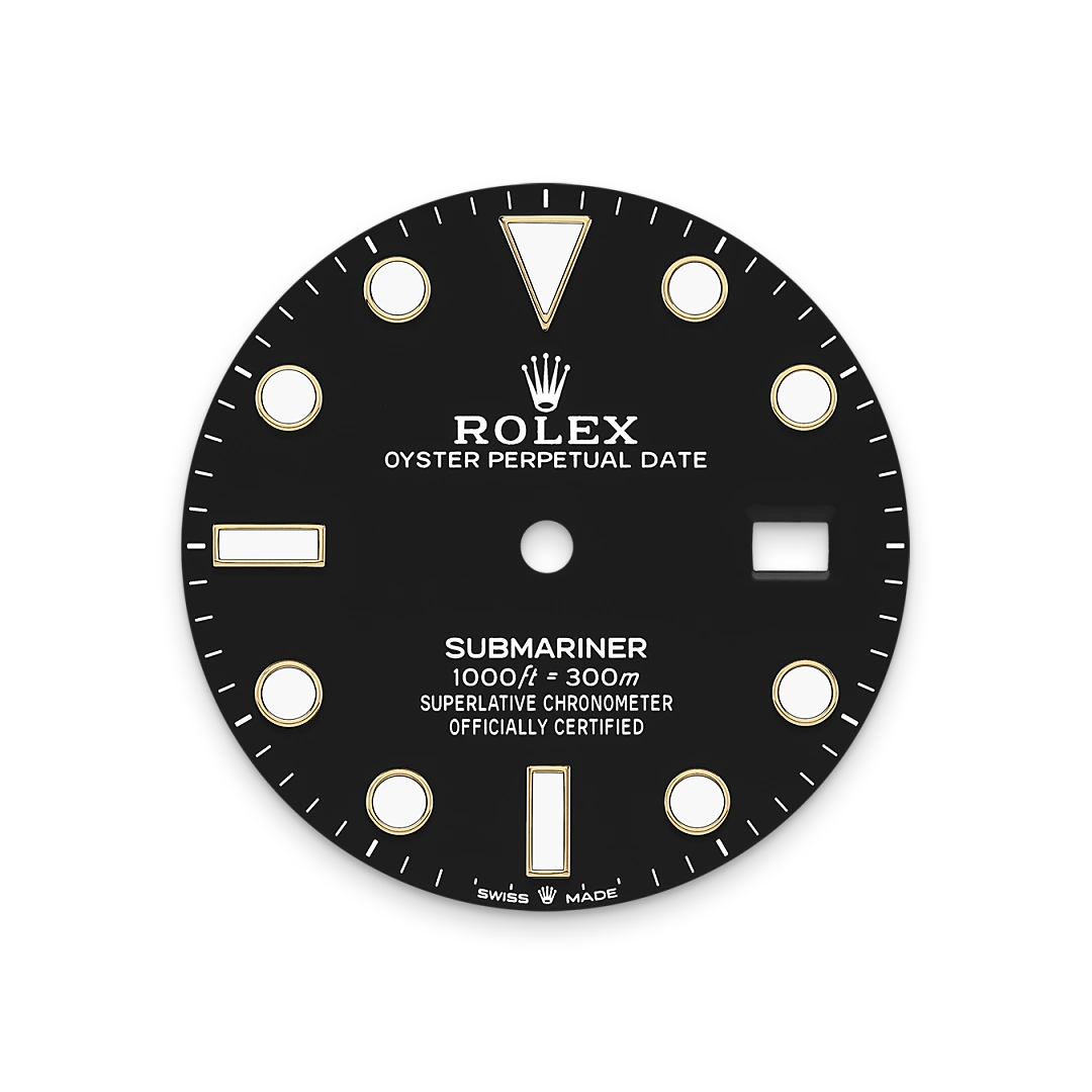 Black dial