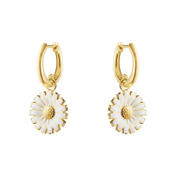 Gold Plated Sterling Silver Daisy Pendant