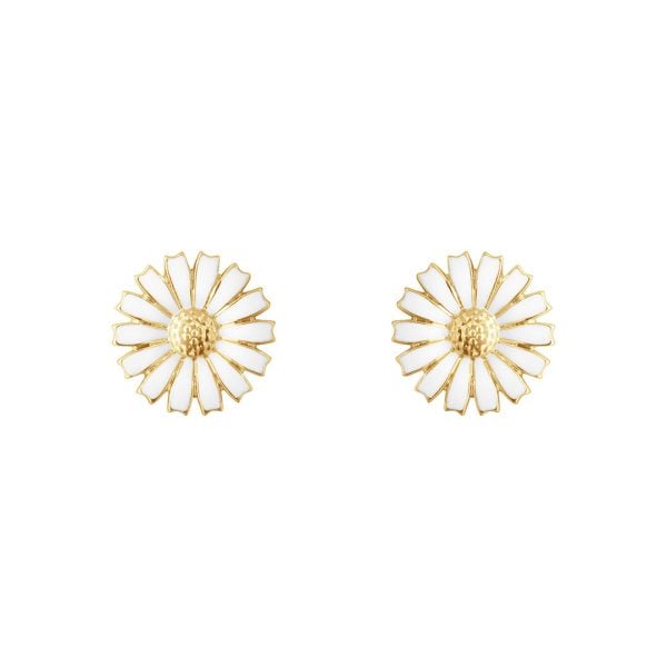 Gold Plated Sterling Silver Daisy Pendant