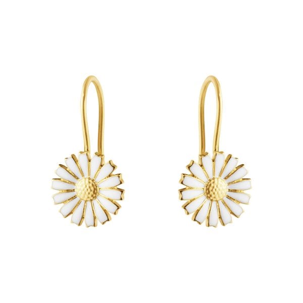 Gold Plated Sterling Silver Daisy Pendant