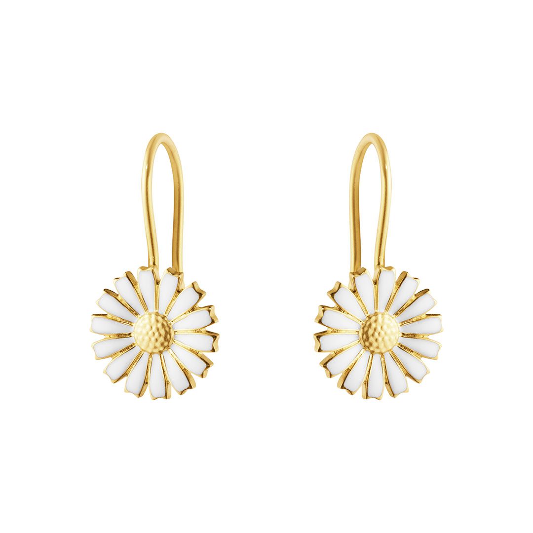 Gold Plated Sterling Silver Daisy Pendant