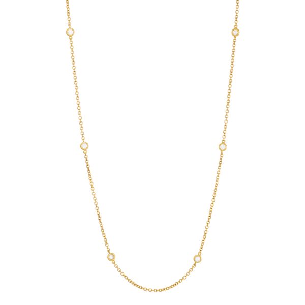 Day Diamonds Yellow Gold Spectacle Set Diamond Necklace Day Diamonds Yellow Gold Spectacle Set Diamond Necklace