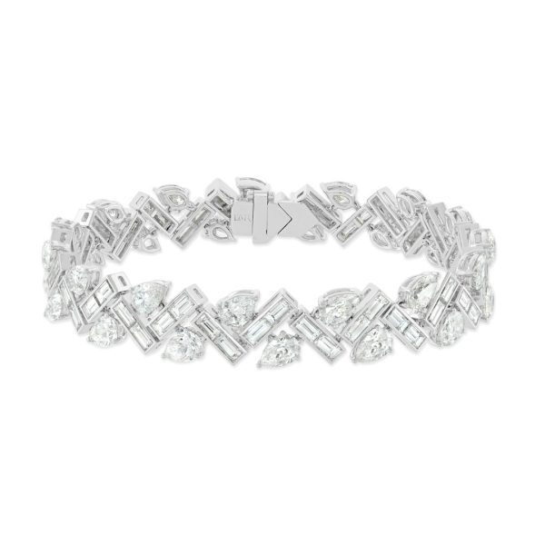 Aria White Gold Diamond Bracelet