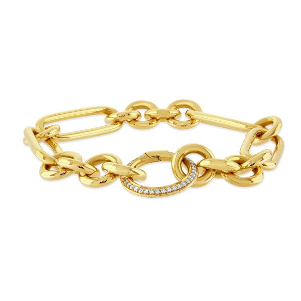 Giallo Pave Yellow Gold Diamond Bracelet