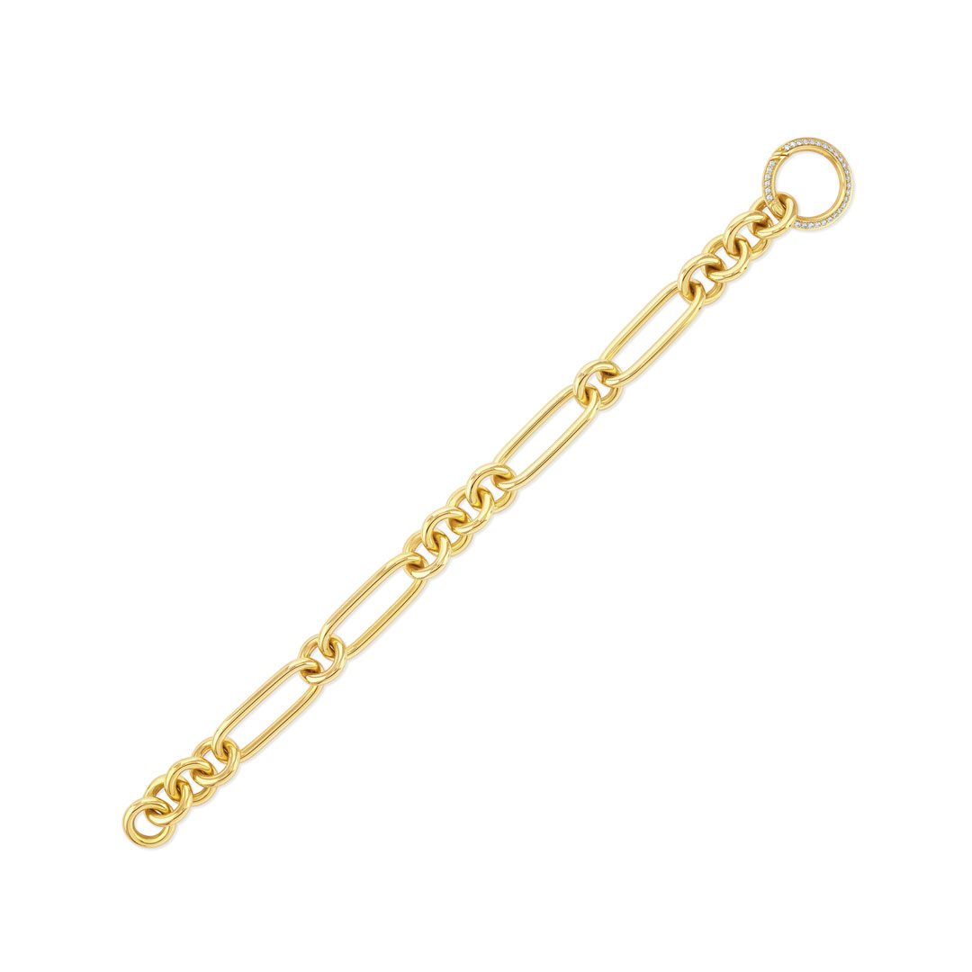 Giallo Pave Yellow Gold Diamond Bracelet