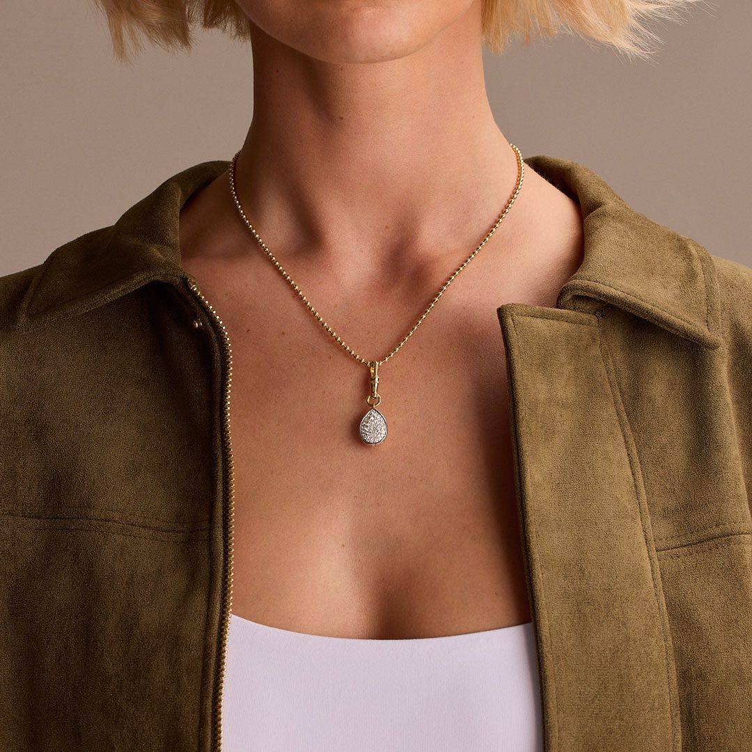 18ct Yellow Gold Ball Chain Necklace