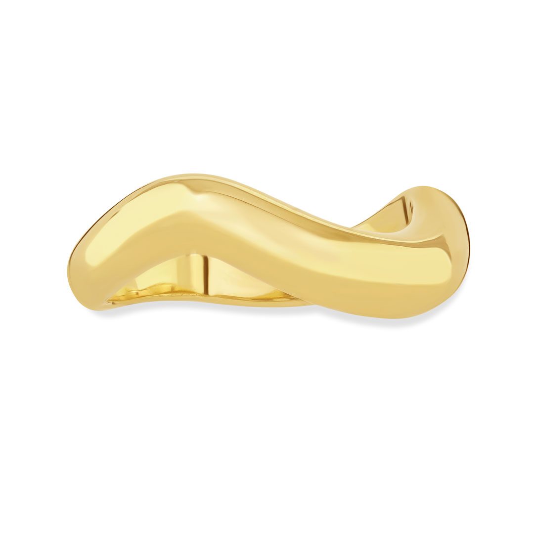 Making Waves Yellow Gold Stacking Ring Making Waves Yellow Gold Stacking Ring