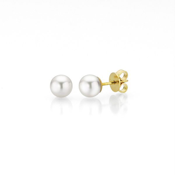 Classic Akoya Pearl Stud Earrings