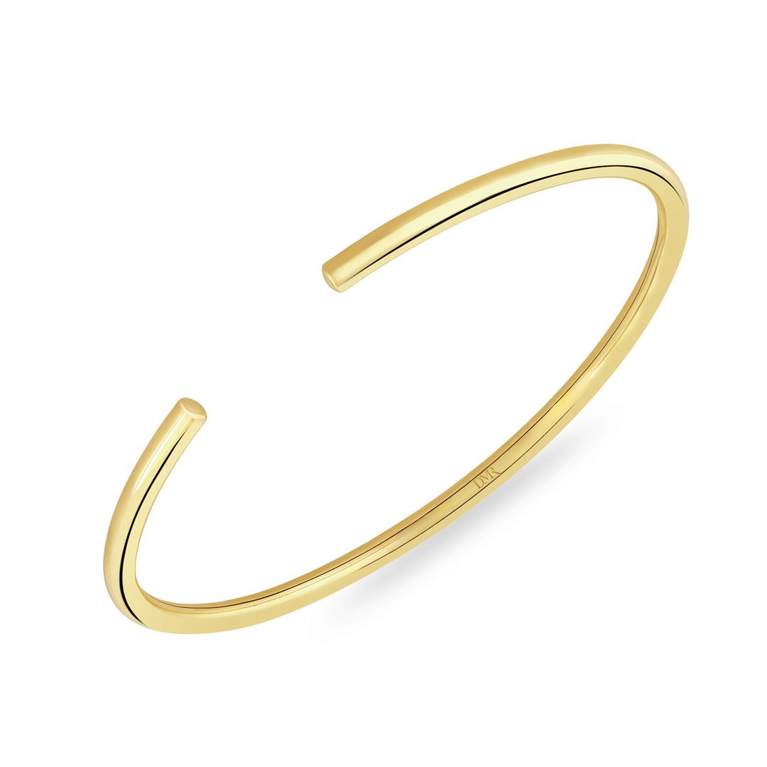 18ct Yellow Gold Flex Bangle