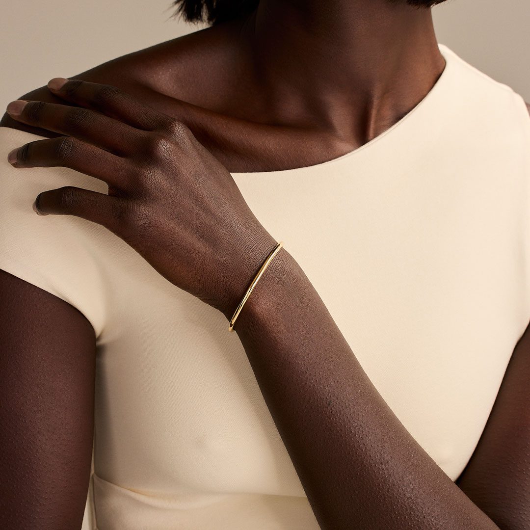 18ct Yellow Gold Flex Bangle