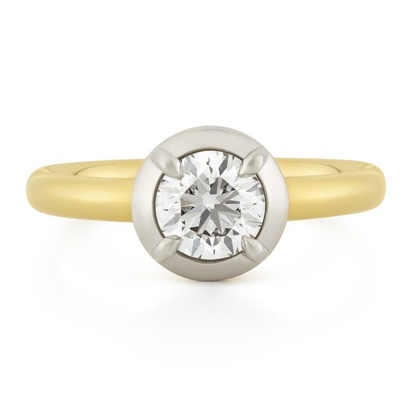 Nova 18ct Yellow Gold Diamond Solitaire Ring
