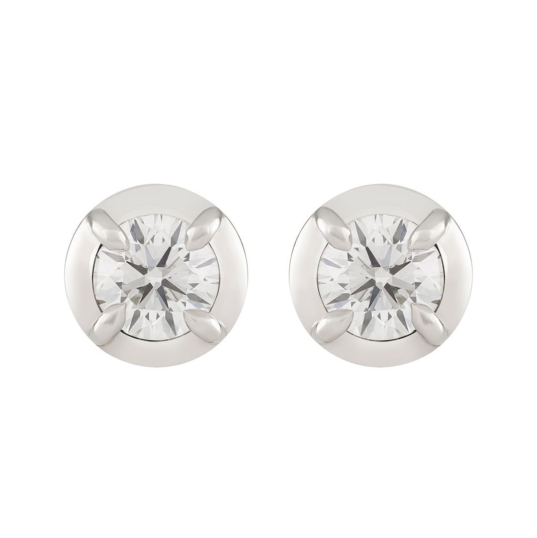 Nova 18ct Yellow Gold Diamond Stud Earrings