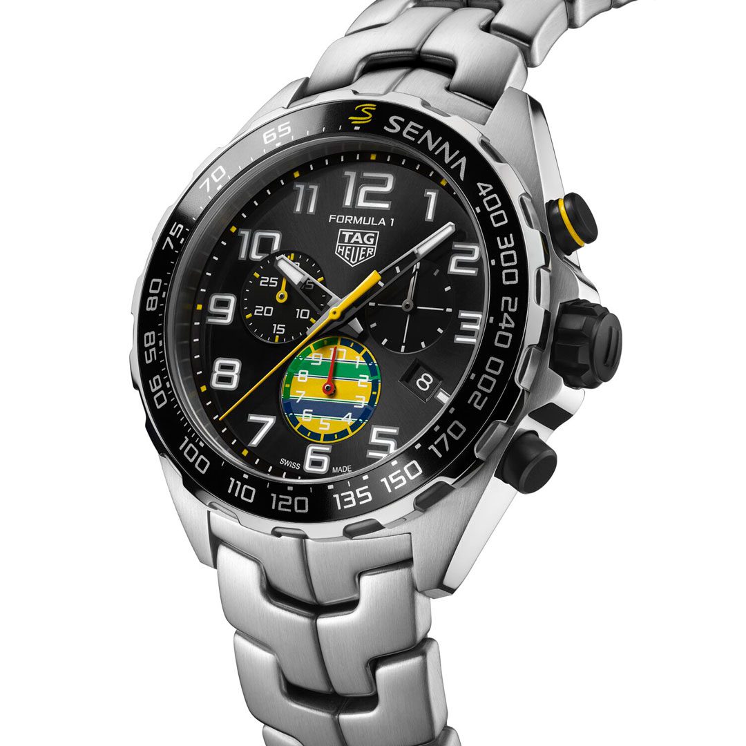 TAG Heuer SPECIAL EDITION Formula 1 Chronograph x Senna 43mm Watch