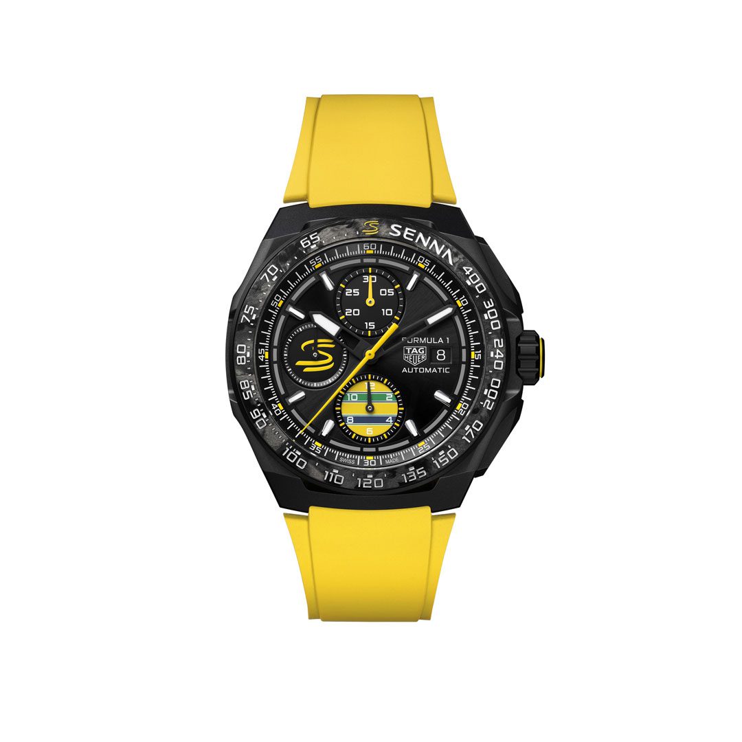 TAG Heuer SPECIAL EDITION Formula 1 Chronograph x Senna 44mm Watch TAG Heuer SPECIAL EDITION Formula 1 Chronograph x Senna 44mm Watch